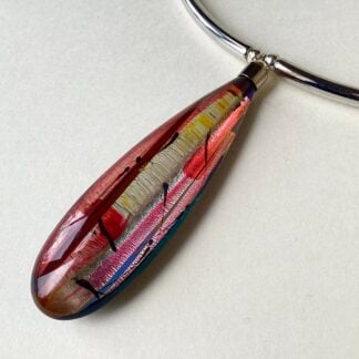 ‘Long Slim Drop Choker'