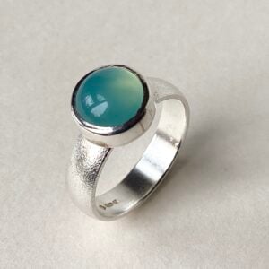 ‘Seagreen Agate Ring' 