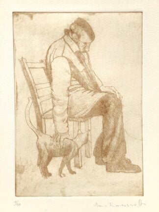 'Cretan Man with Cat'