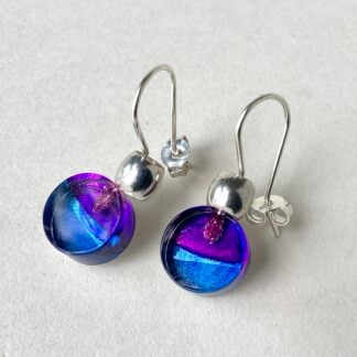 ‘Tiny Dome Block in Purple Blue'