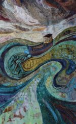 Textile Embroidery ‘Making Waves’