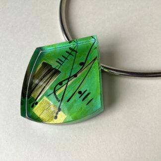 Lime Green Necklace