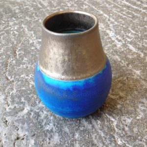 Stoneware Copper Oxide Medium Vase