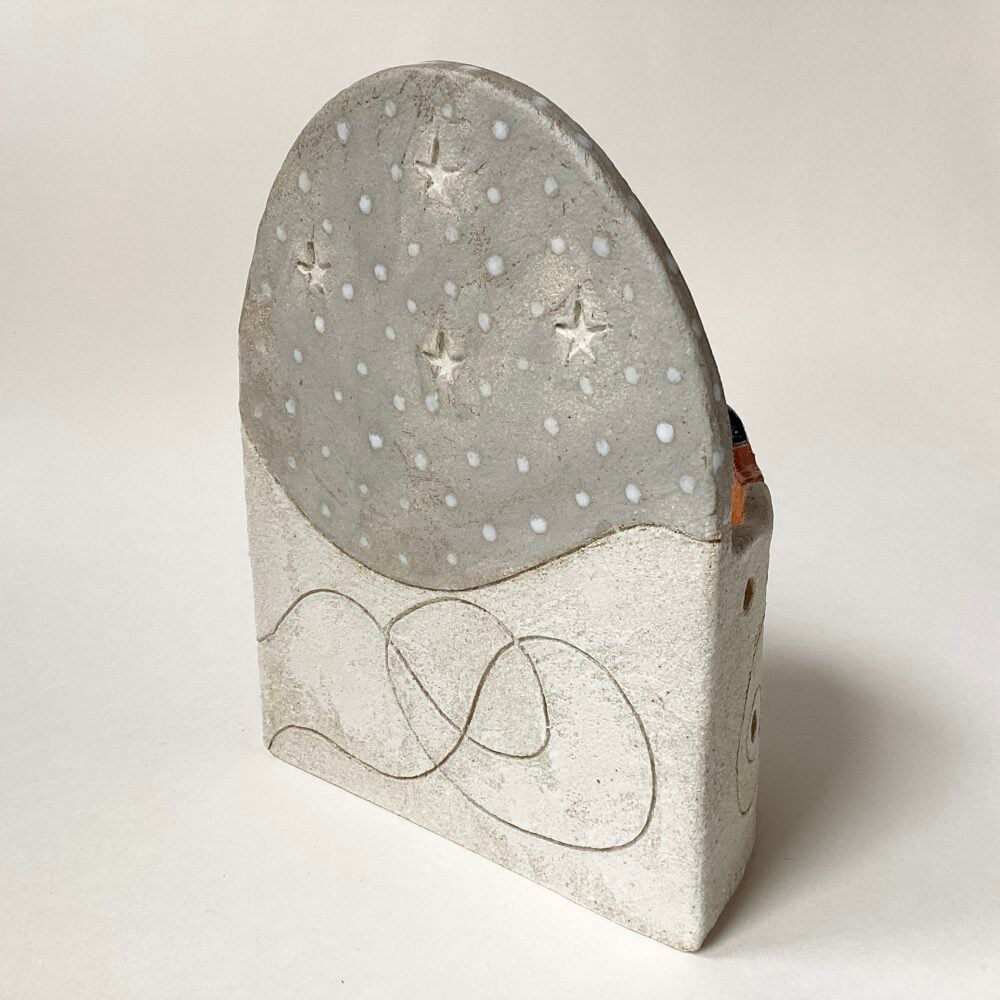 ‘Starlit Ice Skater Duck’