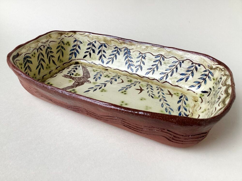 ‘Swift’ Deep Rectangular Dish