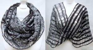 'Infinity' Scarf in Grey