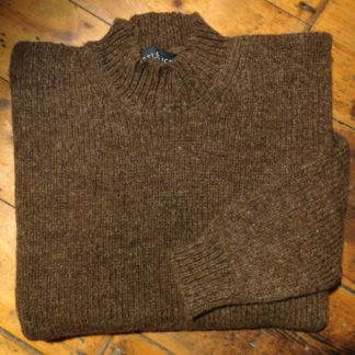 'Snuff Brown' Plain Sweater