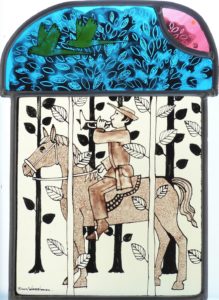 'Herald' Stained Glass