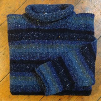 ‘Blue’ Striped Wool Sweater