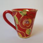 Ceramic Red Rose Mug