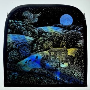 'Moonrise over the Heart of the Woods'