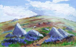 ‘Ponies on Newport Mountain’