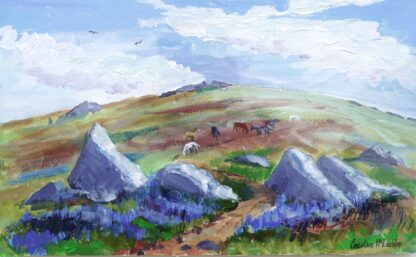 ‘Ponies on Newport Mountain’