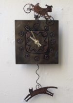 Dog & Cat Pendulum Clock