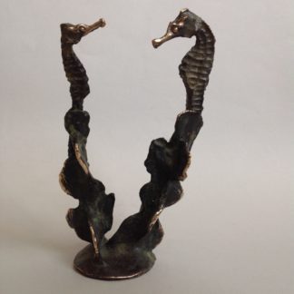 Bronze Double Seahorse