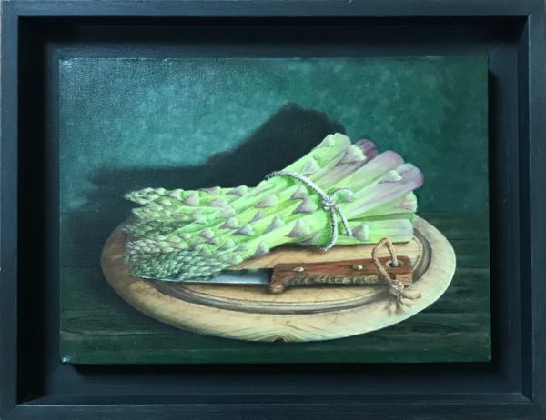 'Asparagus' Oil on Canvas