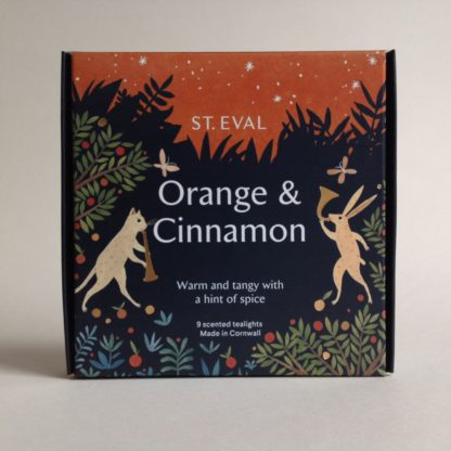 Orange & Cinnamon Scented Tea Lights