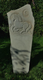 Hand Carved Sculpture Celtic Horse