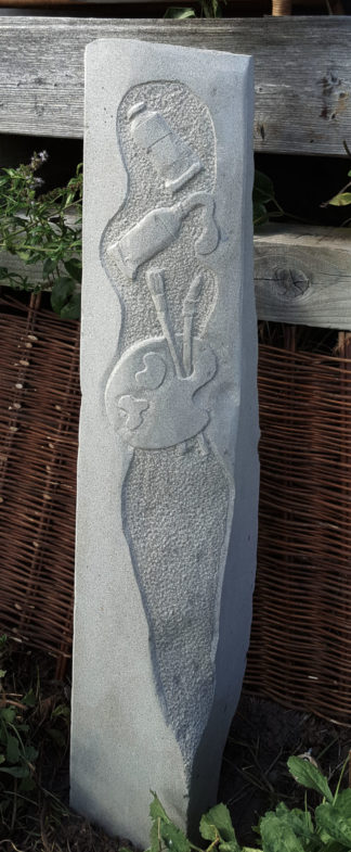 'Painters' Carved Stone