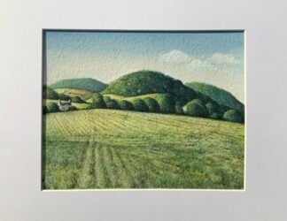 'Three Hills From My Window'