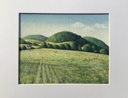 'Three Hills From My Window'