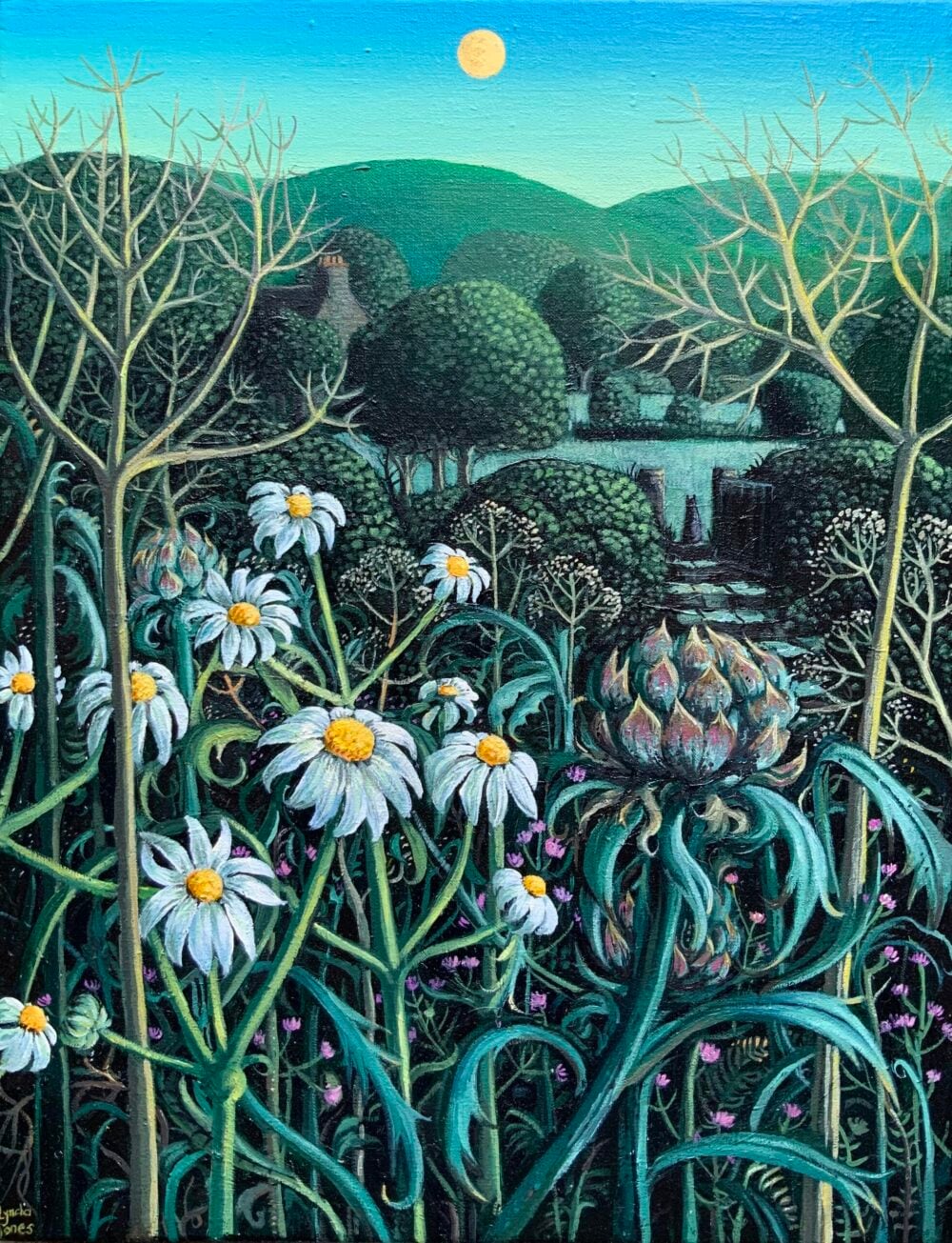 ‘An Orange Moon Over the Border’