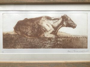 ‘Early Morning Cow’