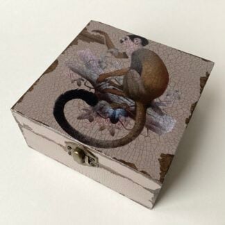 ‘Monkey’ Decoupage Box