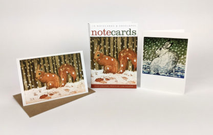 'Note Cards  - Red Squirrel & Mountain Hare