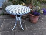 Forged and galvanised Garden Table