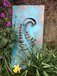 Small Fern Screen Copper Finish