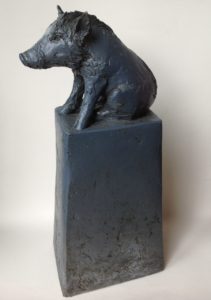 'Wild Boar' Ceramic Sculpture