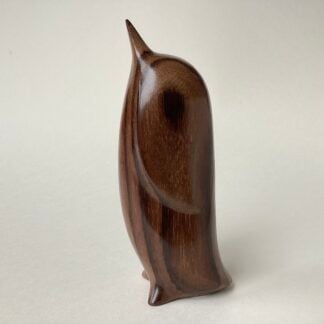 Hand carved Penguin in Rosewood