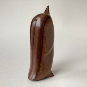 Hand carved Penguin in Rosewood