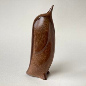 Hand carved Penguin in Rosewood