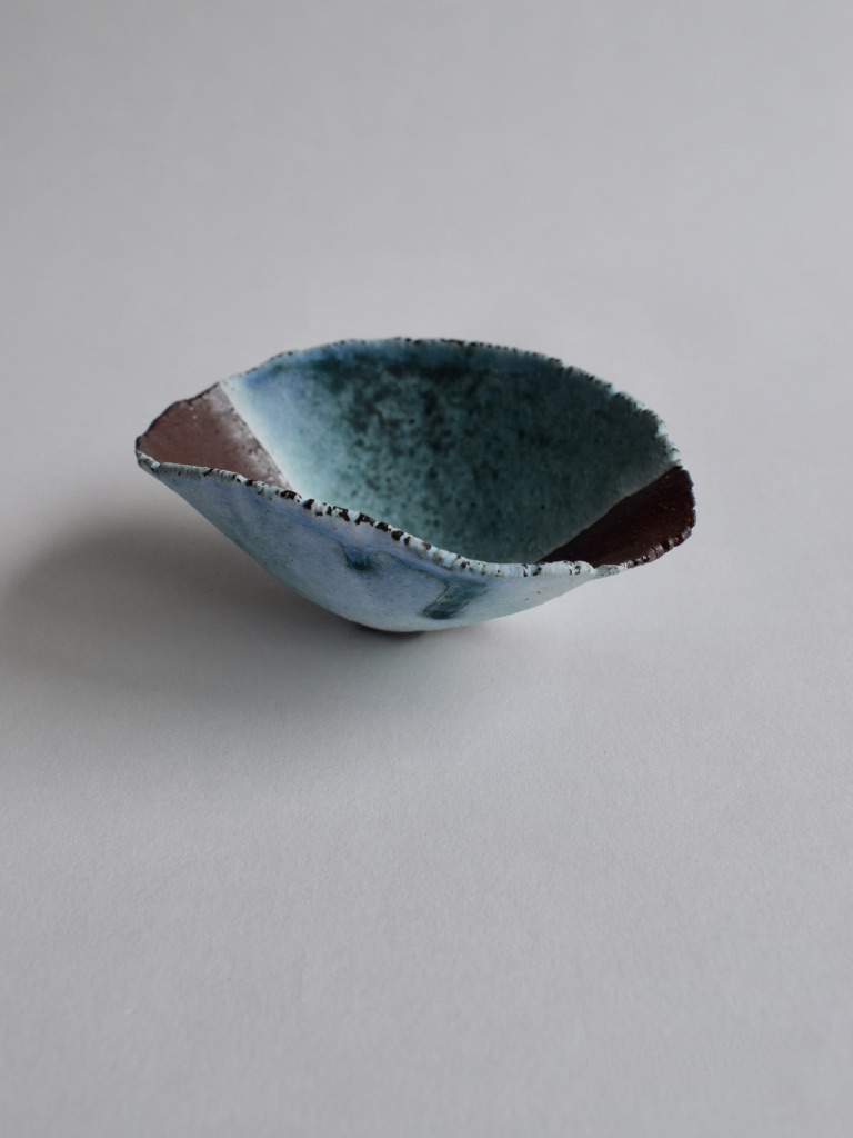 Red Clay Medium Seashell Bowl