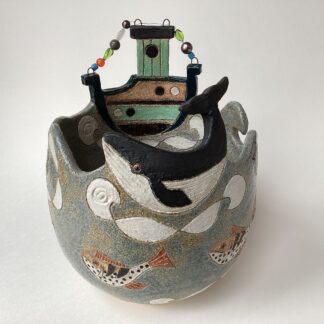 ‘Boat, Whale & Fish Pot’
