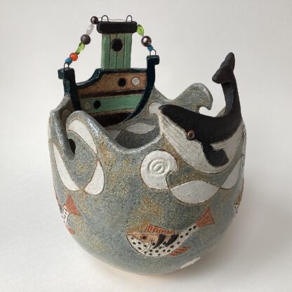 ‘Boat, Whale & Fish Pot’