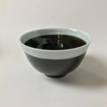 Tenmoku and Celadon Bowl
