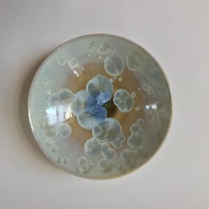 Crystalline Glazed Medium Dish