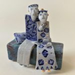 Sweethearts Ceramic Sculpture