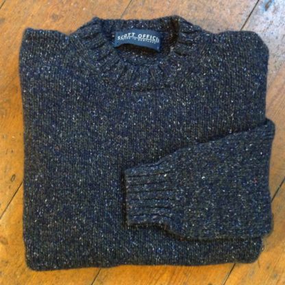 'Forest Marl’  Wool  Sweater