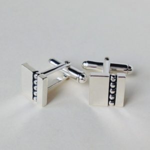 Square Granule Cufflinks