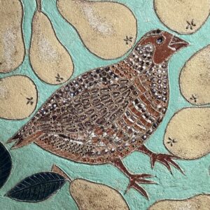‘A Partridge in a Pear Tree Dish’