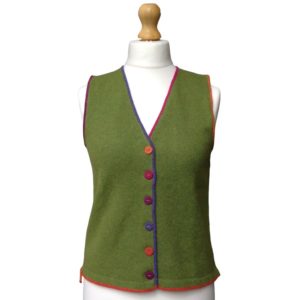 Chameleon Long Back Button Waistcoat