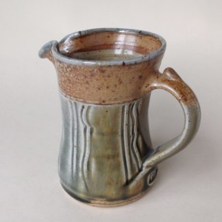 Salt Glaze Green Ash Jug