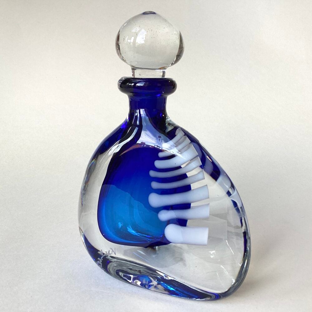 ‘Blue Wedge Scent Bottle’