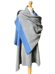 Bowden Colour Block Stole 'Jeans'