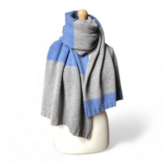 'Bowden Colour Block Stole 'Jeans'