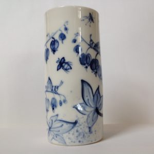 Porcelain Beaker Flower Design